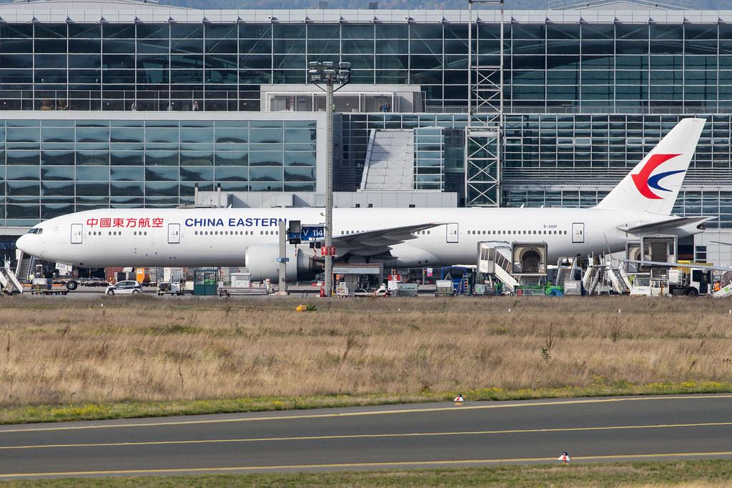 Frankfurt Airport: China Eastern Airlines (MU / CES) |  Boeing 777-39P(ER) B77W | B-2001 | MSN 43269