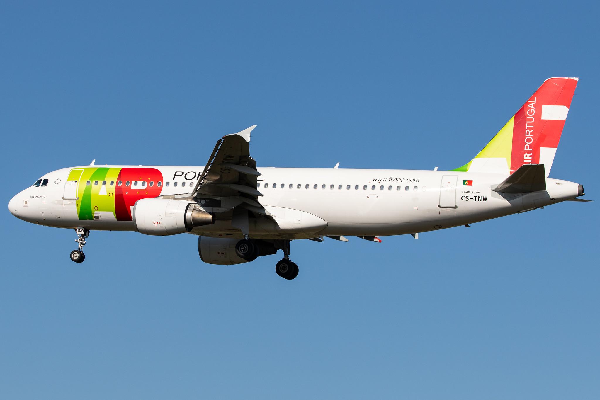 Frankfurt Airport: TAP Air Portugal (TP / TAP) |  Airbus A320-214 A320 | CS-TNW | MSN 2792