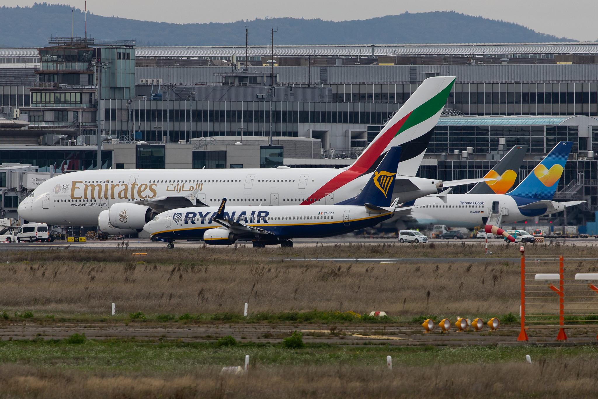 Frankfurt Airport: Ryanair (FR / RYR) |  Boeing 737-8AS B738 | EI-FTI | MSN 44759