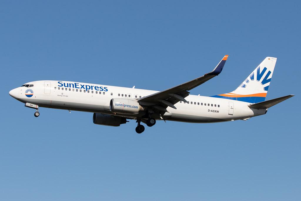 Frankfurt Airport: SunExpress (XQ / SXS) | Operator: SunExpress Deutschland |  Boeing 737-8HC B738 | D-ASXW | MSN 36530