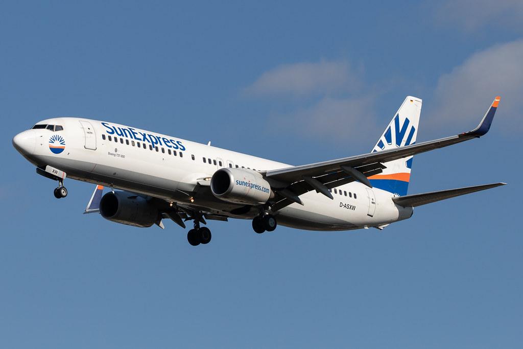 Frankfurt Airport: SunExpress (XQ / SXS) | Operator: SunExpress Deutschland |  Boeing 737-8HC B738 | D-ASXW | MSN 36530