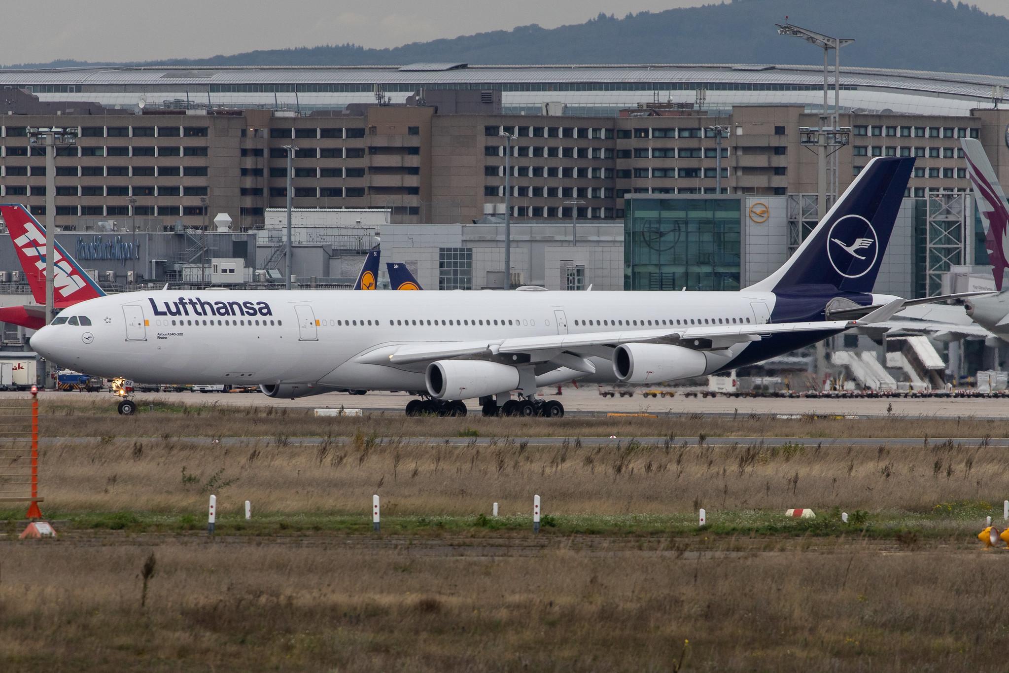 Frankfurt Airport: Lufthansa (LH / DLH) |  Airbus A340-313 A343 | D-AIGX | MSN 0354