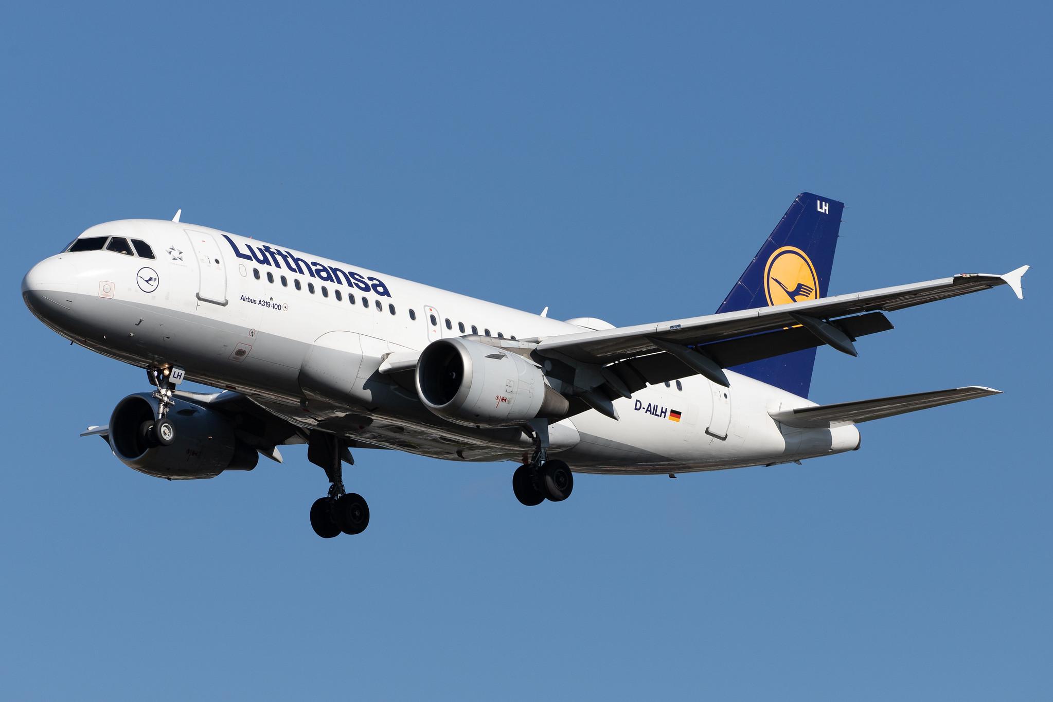 Frankfurt Airport: Lufthansa (LH / DLH) |  Airbus A319-114 A319 | D-AILH | MSN 0641