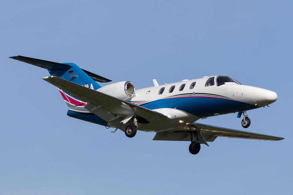 Hamburg Airport: Privat owner |  Cessna 525 CitationJet CJ1+ C525 | D-IOWA | MSN 525-0624