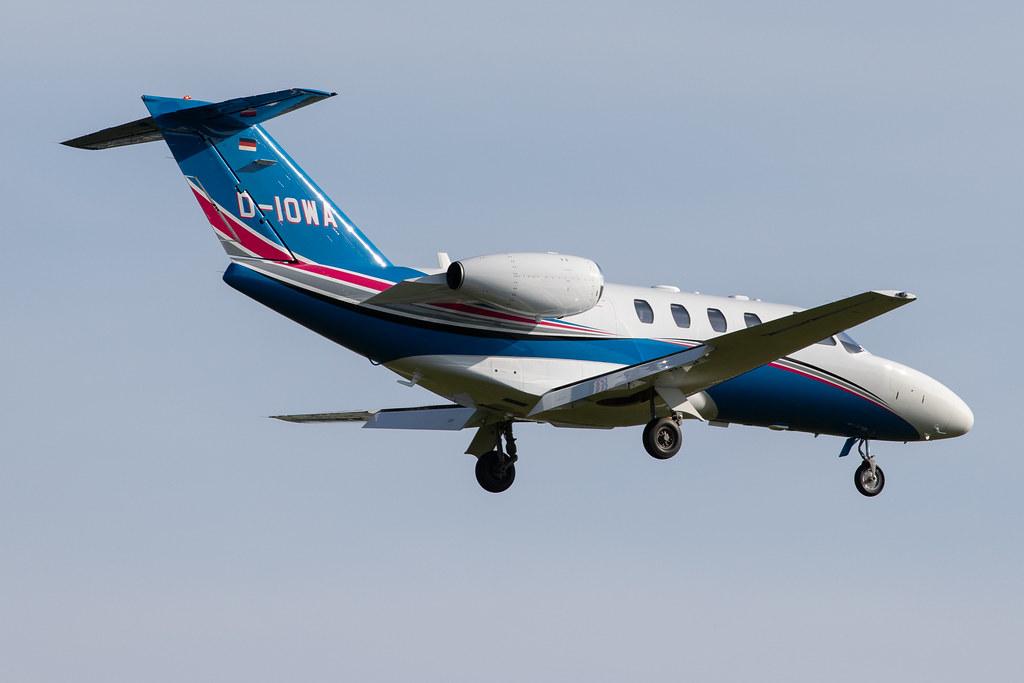 Hamburg Airport: Privat owner |  Cessna 525 CitationJet CJ1+ C525 | D-IOWA | MSN 525-0624