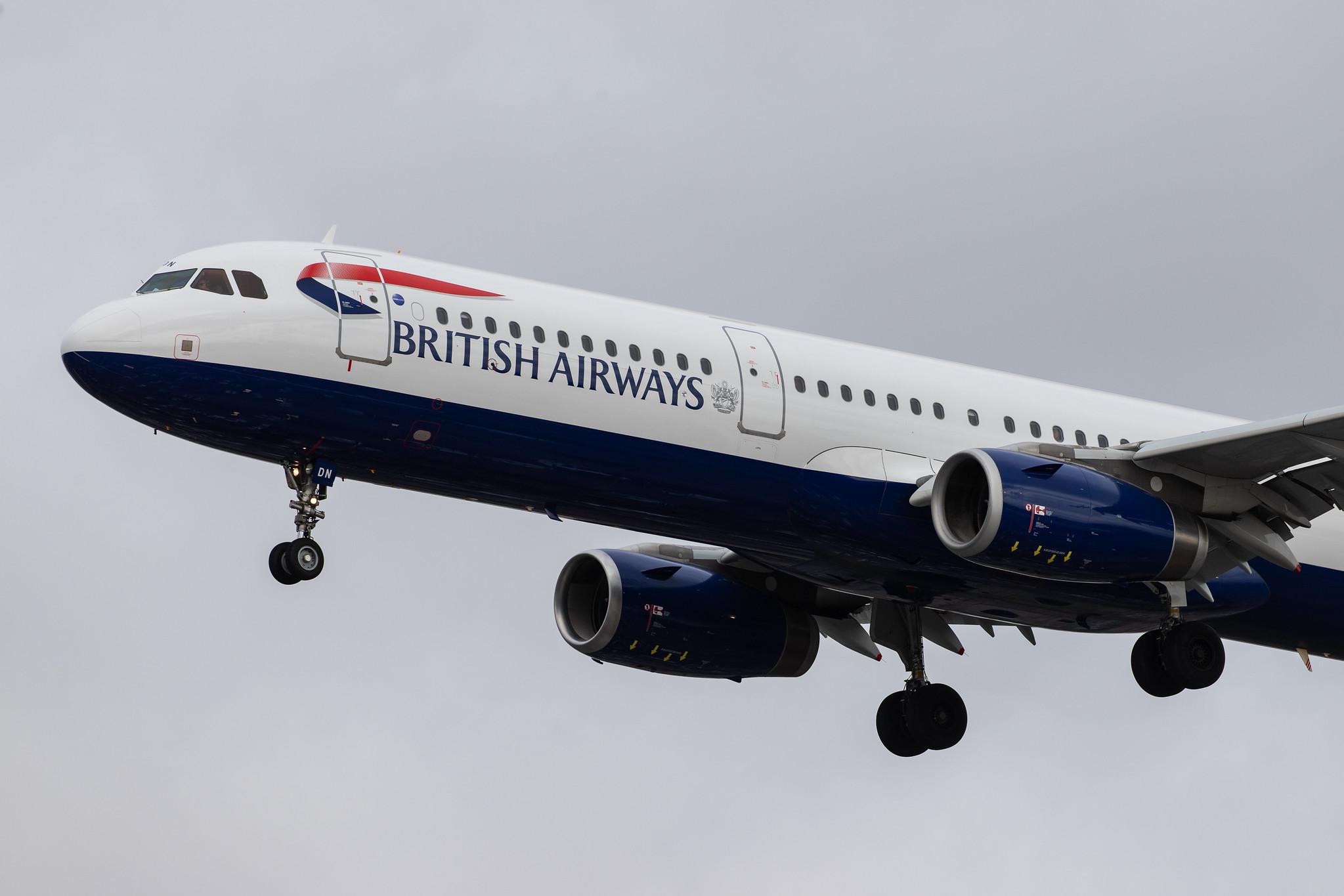 London Heathrow Airport: British Airways (BA / BAW) |  Airbus A321-231 A321 | G-MEDN | MSN 3512