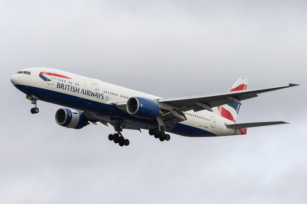 London Heathrow Airport: British Airways (BA / BAW) |  Boeing 777-236(ER) B772 | G-YMMI | MSN 30310