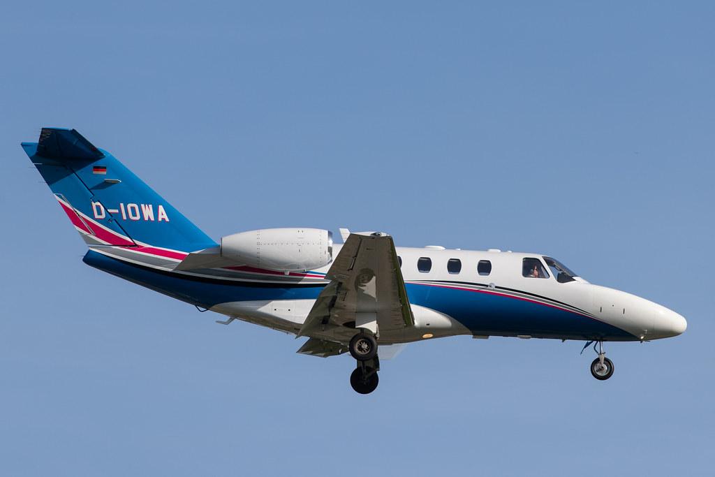 Hamburg Airport: Privat owner |  Cessna 525 CitationJet CJ1+ C525 | D-IOWA | MSN 525-0624