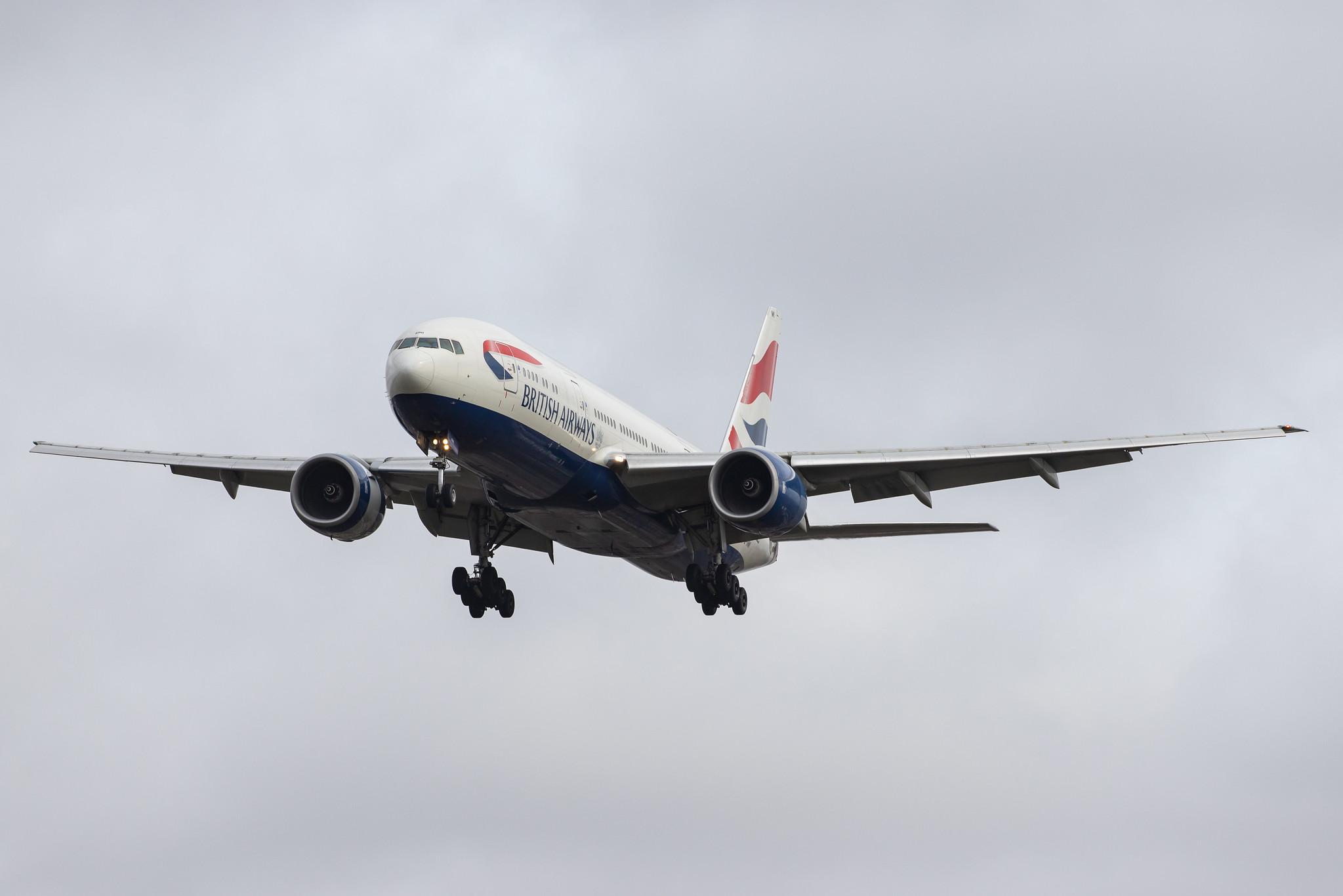 London Heathrow Airport: British Airways (BA / BAW) |  Boeing 777-236(ER) B772 | G-YMMI | MSN 30310