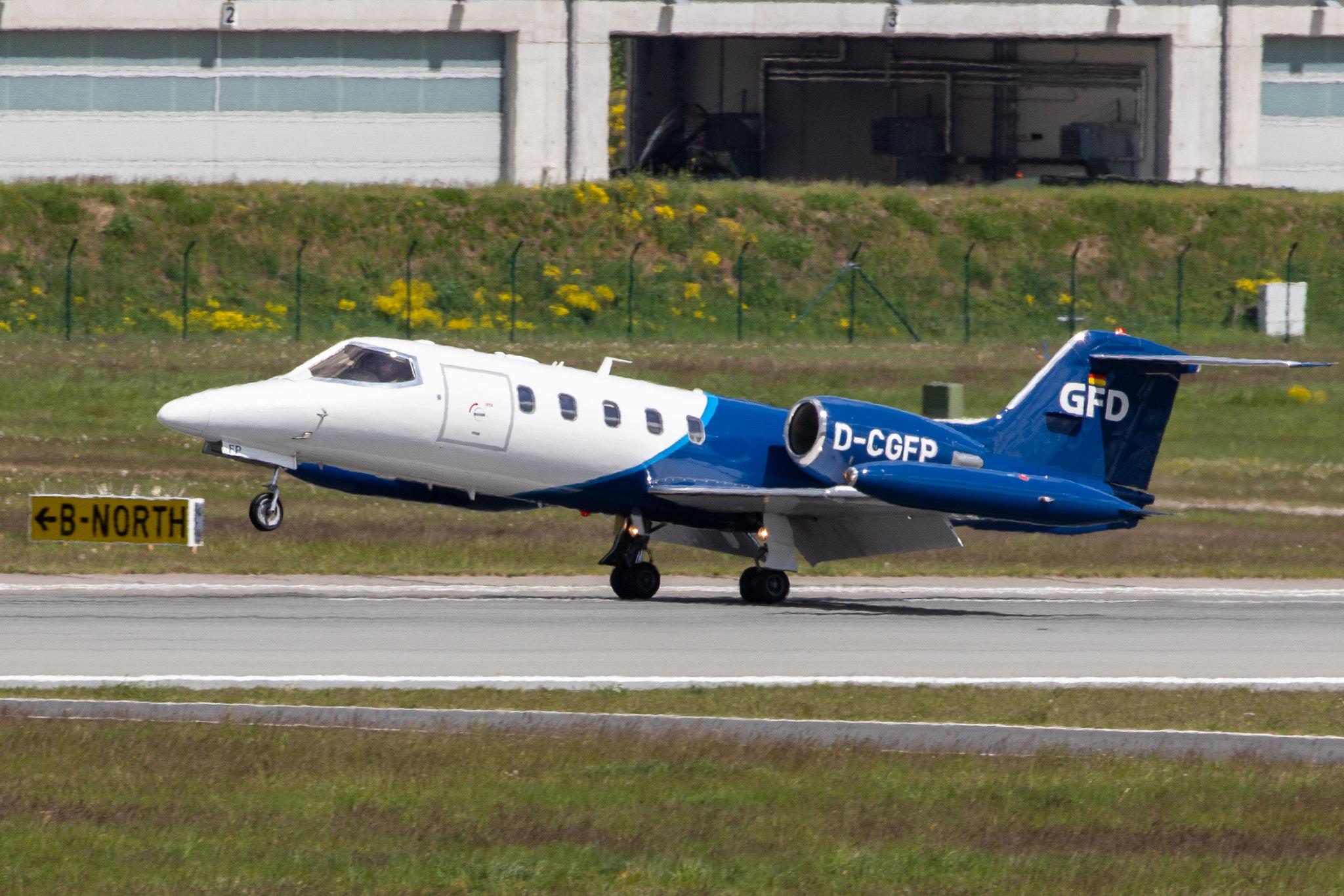 Flughafen Rostock-Laage: Private Owner |  Learjet 35 LJ35 | D-CGFP | MSN 35-674