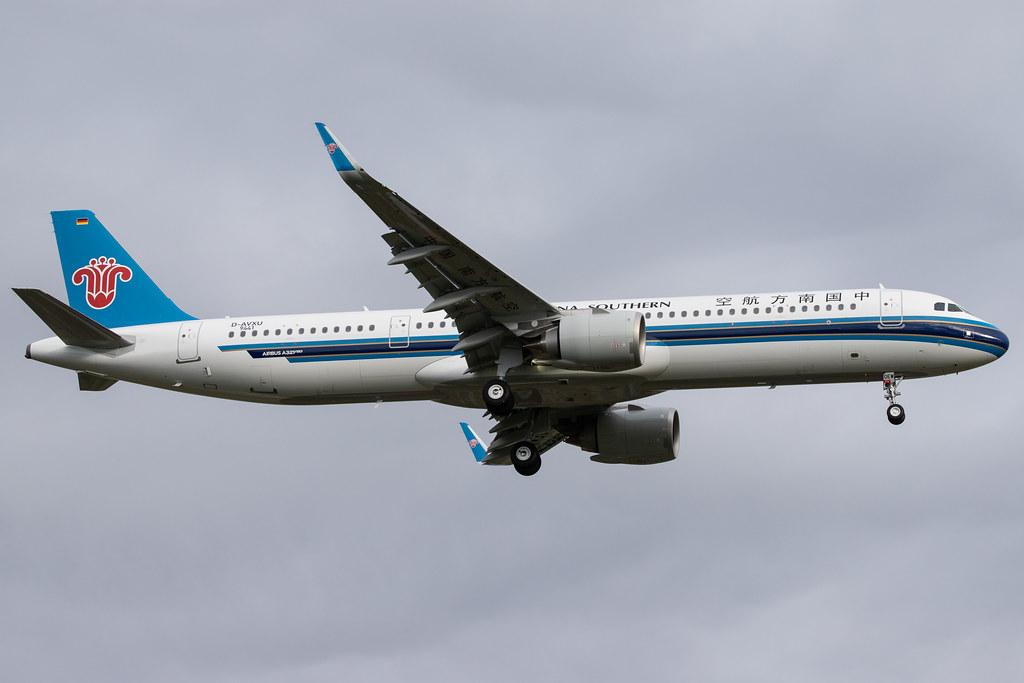 Hamburg Airport: China Southern Airlines  (CZ / CSN) |  Airbus A321-253NX A21N | D-AVXU | MSN 9441
