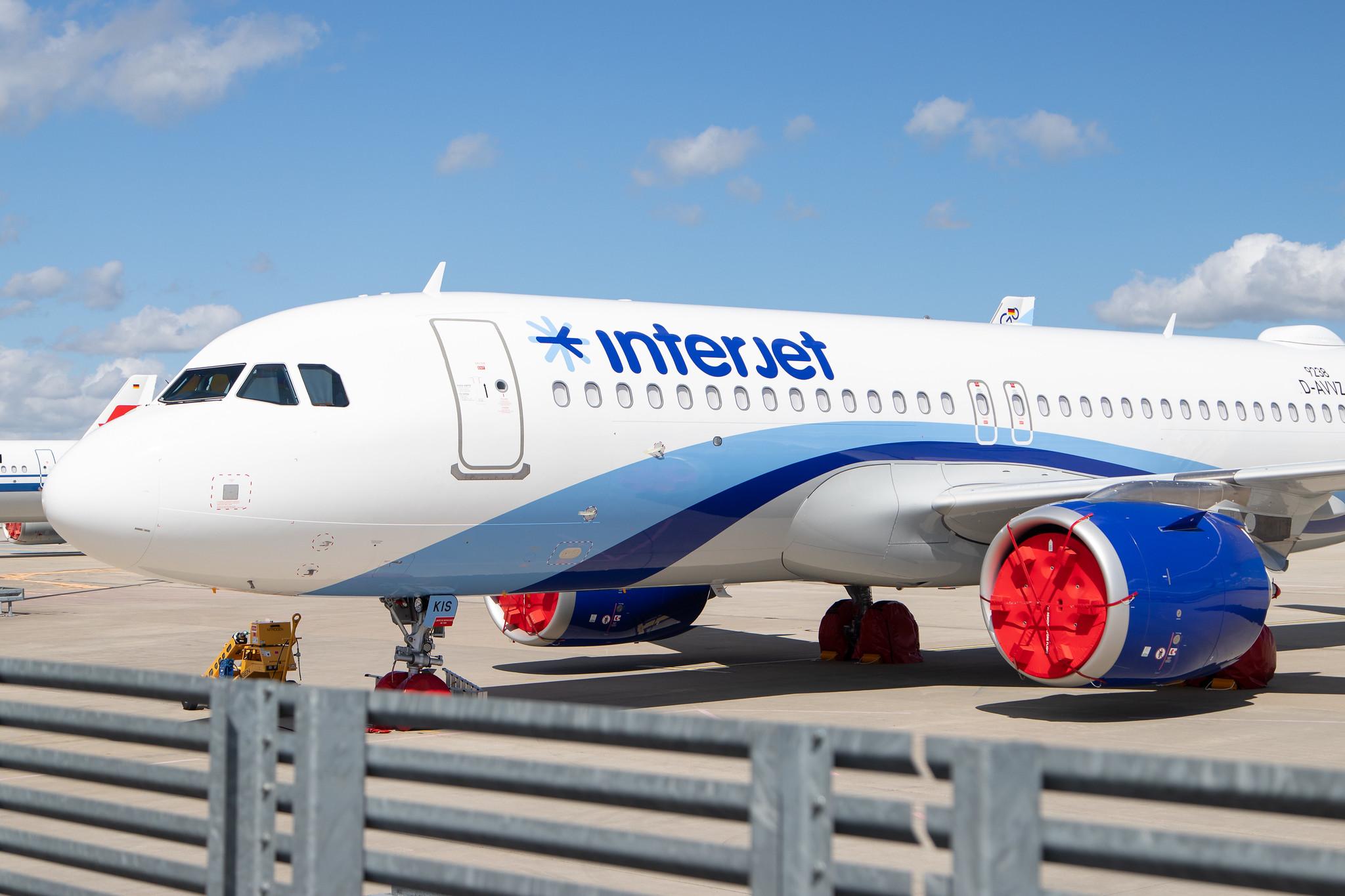 Flughafen Rostock-Laage: Interjet (4O / AIJ) |  Airbus A320-251N A20N | D-AVVZ | MSN 9238