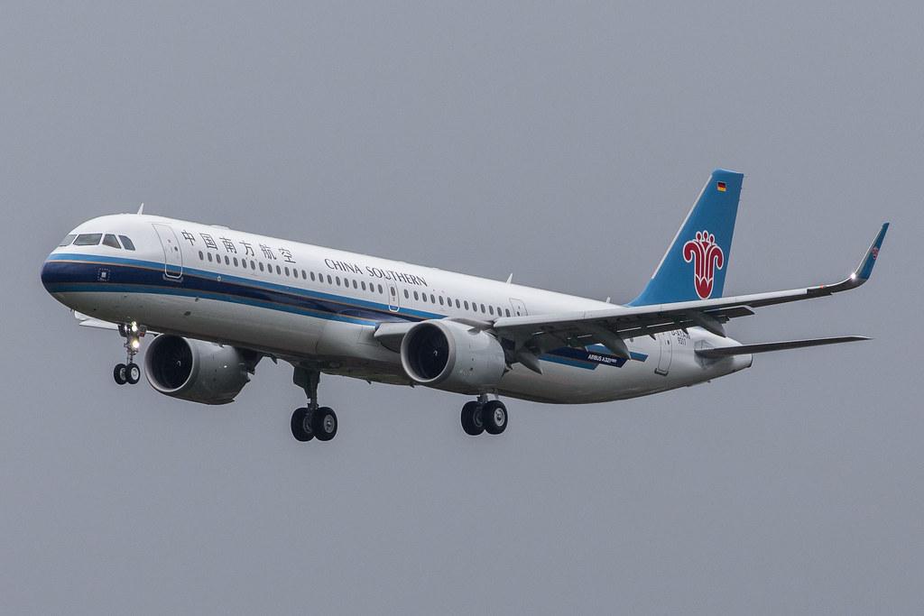 Hamburg Airport: China Southern Airlines (CZ / CSN) | Airbus A321-253NX A21N | D-AYAW | MSN 9311