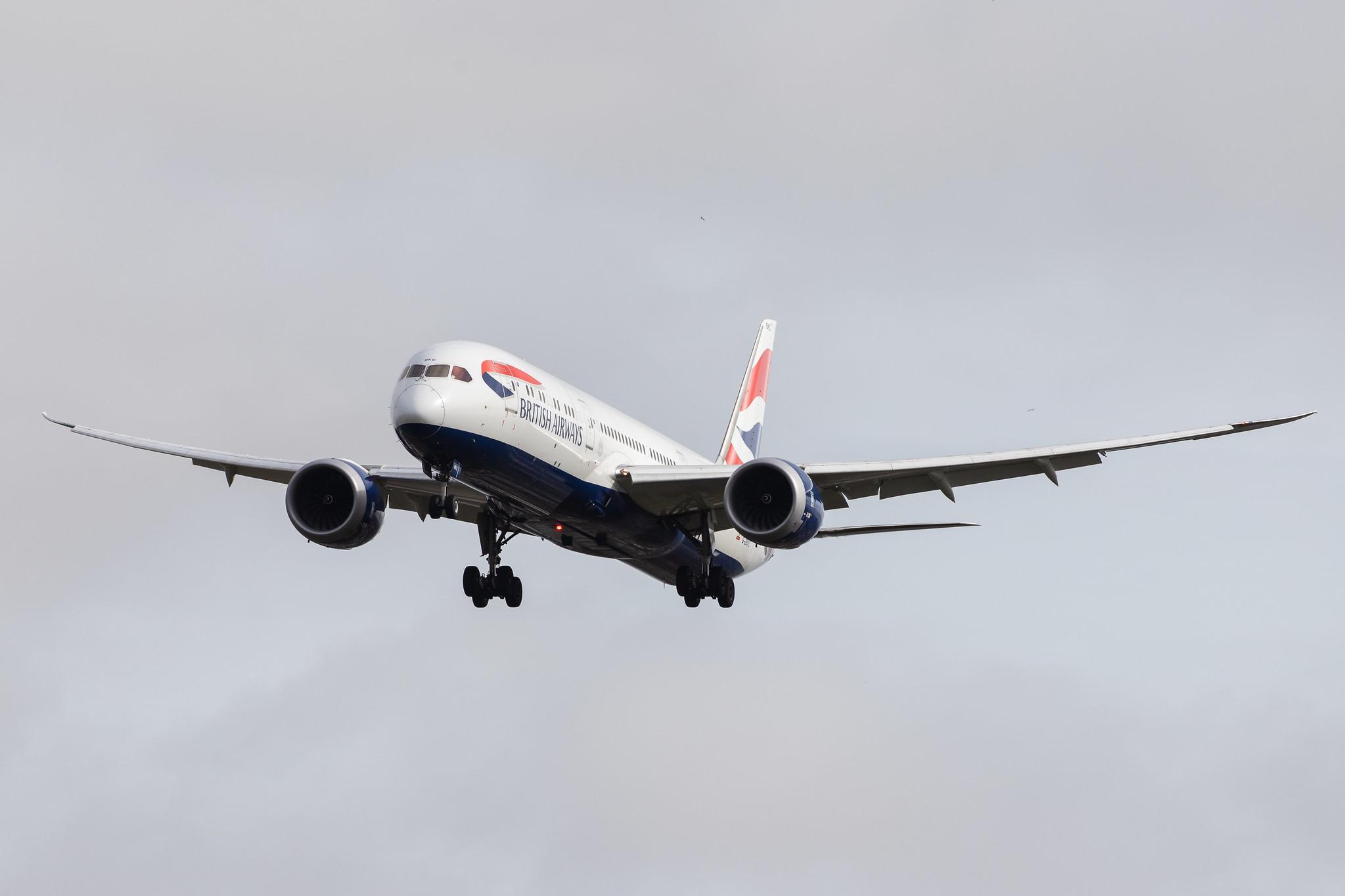 London Heathrow Airport: British Airways (BA / BAW) |  Boeing 787-9 Dreamliner B789 | G-ZBKC | MSN 38621