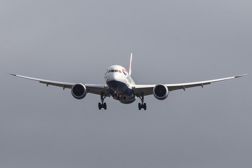 London Heathrow Airport: British Airways (BA / BAW) |  Boeing 787-8 Dreamliner B788 | G-ZBJJ | MSN 60629