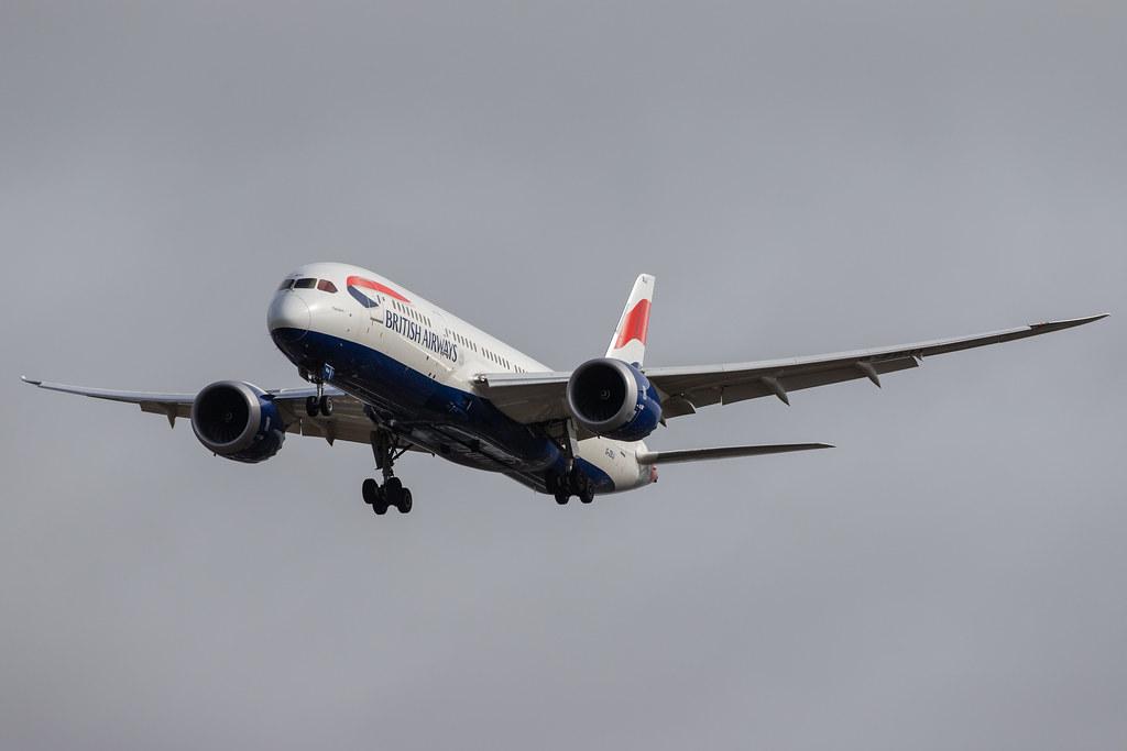 London Heathrow Airport: British Airways (BA / BAW) |  Boeing 787-8 Dreamliner B788 | G-ZBJJ | MSN 60629