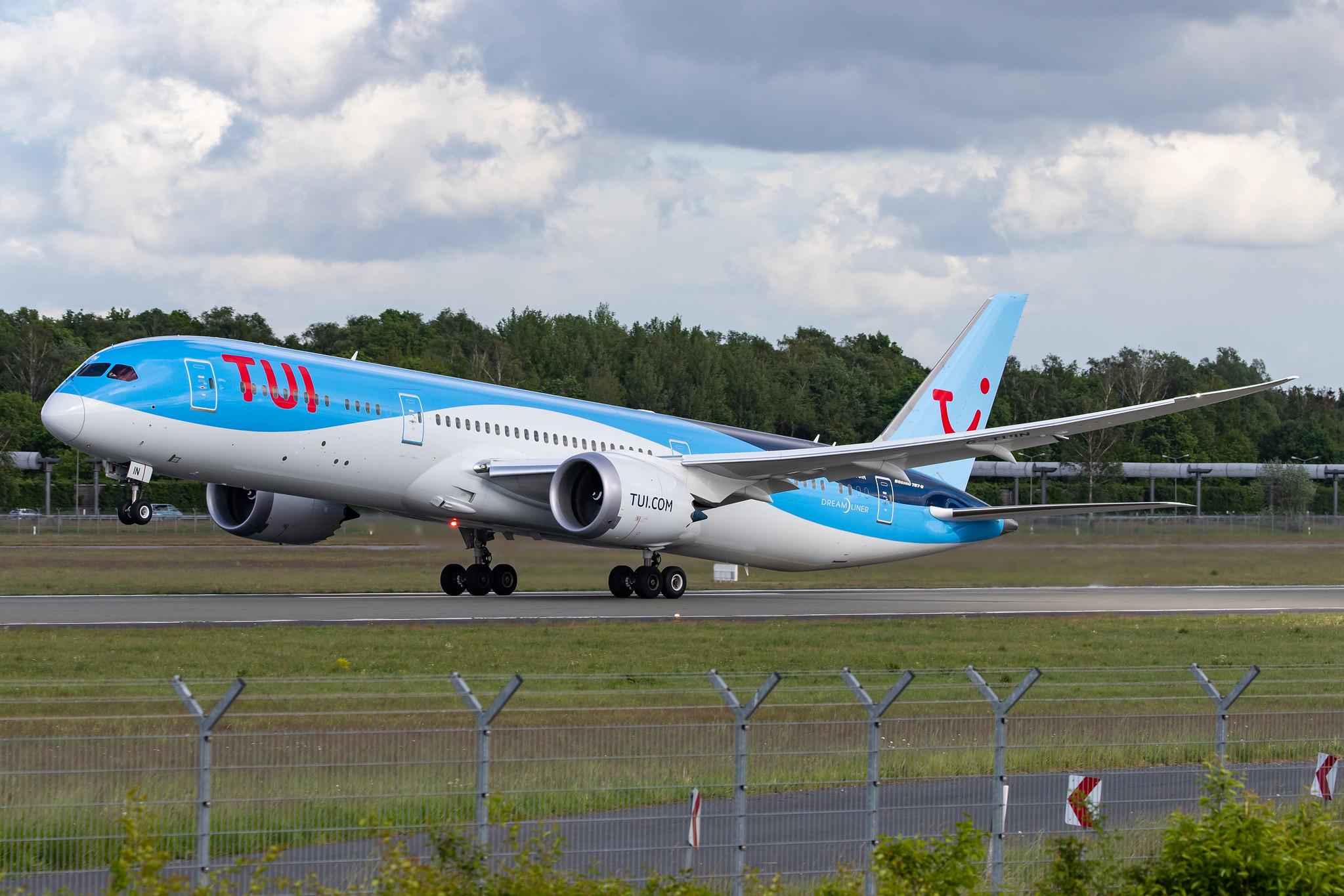 Hamburg Airport: TUI (X3 / TUI) | Operator: TUI Airways |  Boeing 787-9 Dreamliner B789 | G-TUIN | MSN 64293