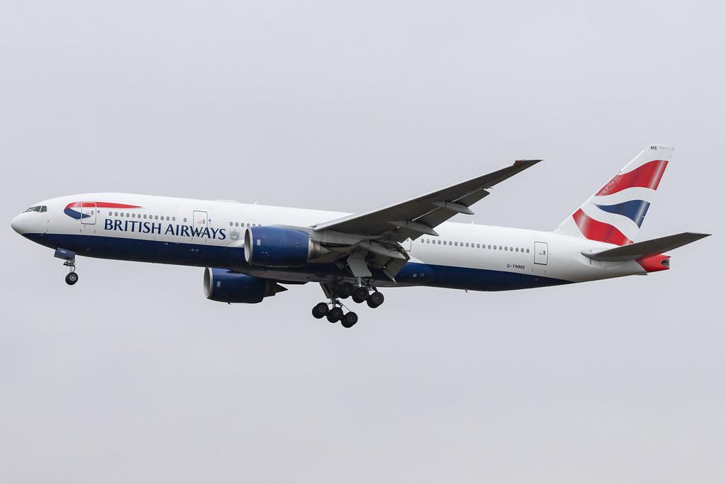 London Heathrow Airport: British Airways (BA / BAW) |  Boeing 777-236(ER) B772 | G-YMMS | MSN 36517
