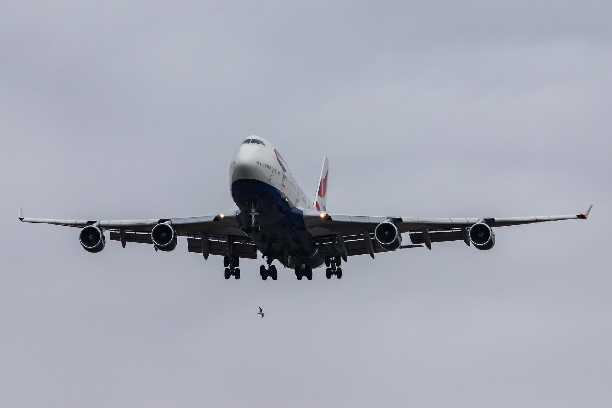 London Heathrow Airport: British Airways (BA / BAW) |  Boeing 747-436 B744 | G-CIVE | MSN 27350