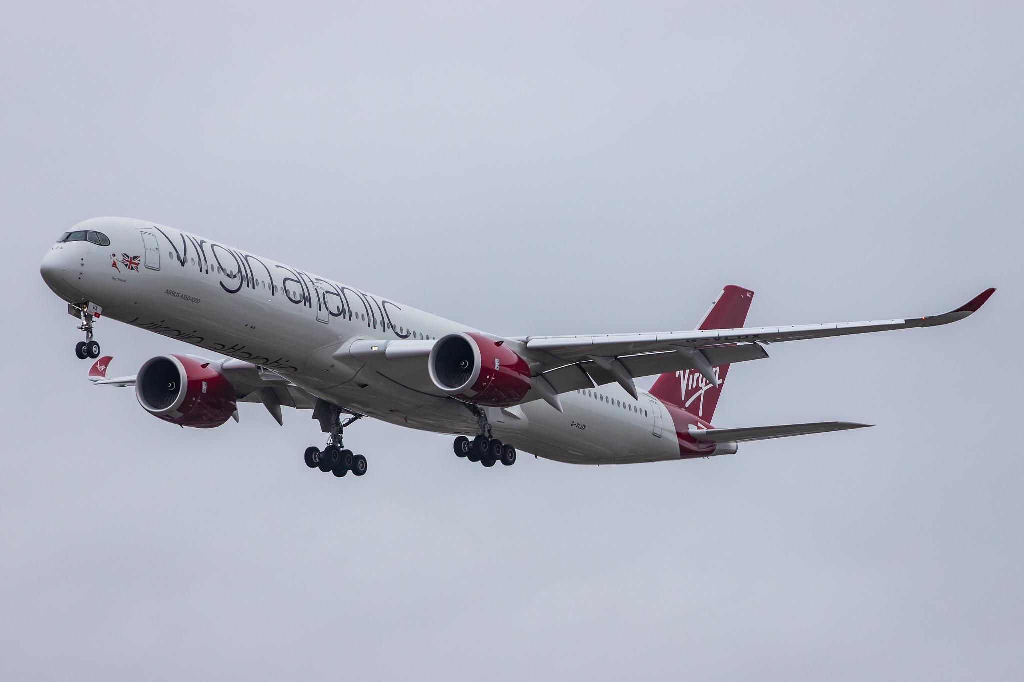 London Heathrow Airport: Virgin Atlantic (VS / VIR) |  Airbus A350-1041 A35K | G-VLUX | MSN 274