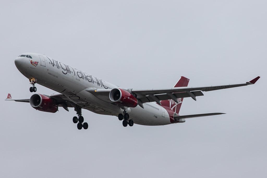 London Heathrow Airport: Virgin Atlantic (VS / VIR) |  Airbus A330-343 A333 | G-VGEM | MSN 1215
