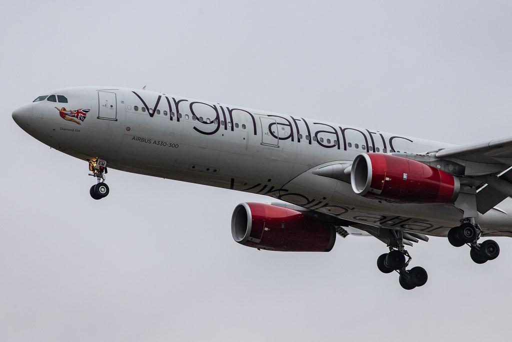 London Heathrow Airport: Virgin Atlantic (VS / VIR) |  Airbus A330-343 A333 | G-VGEM | MSN 1215