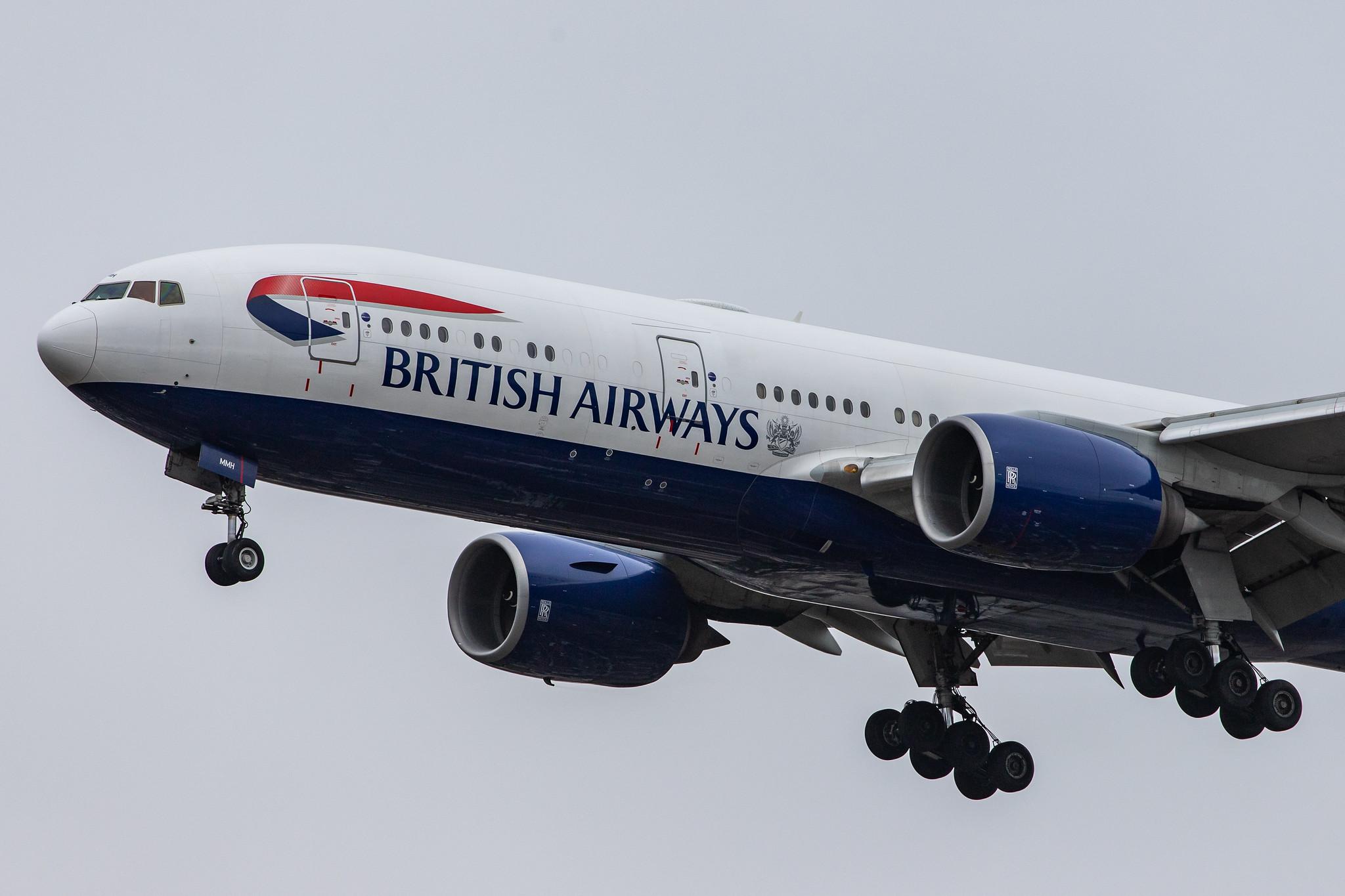 London Heathrow Airport: British Airways (BA / BAW) |  Boeing 777-236(ER) B772 | G-YMMH | MSN 30309