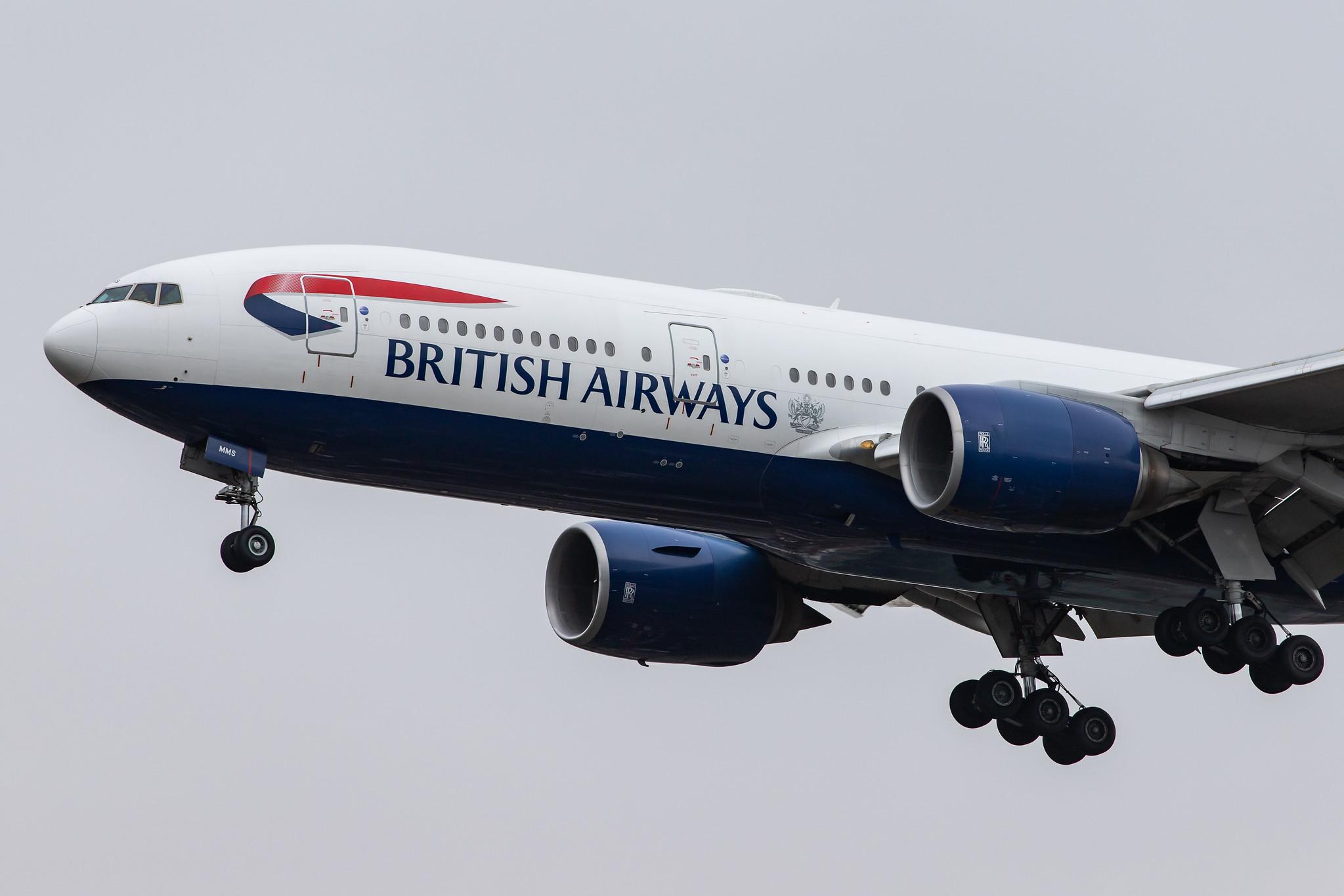 London Heathrow Airport: British Airways (BA / BAW) |  Boeing 777-236(ER) B772 | G-YMMS | MSN 36517