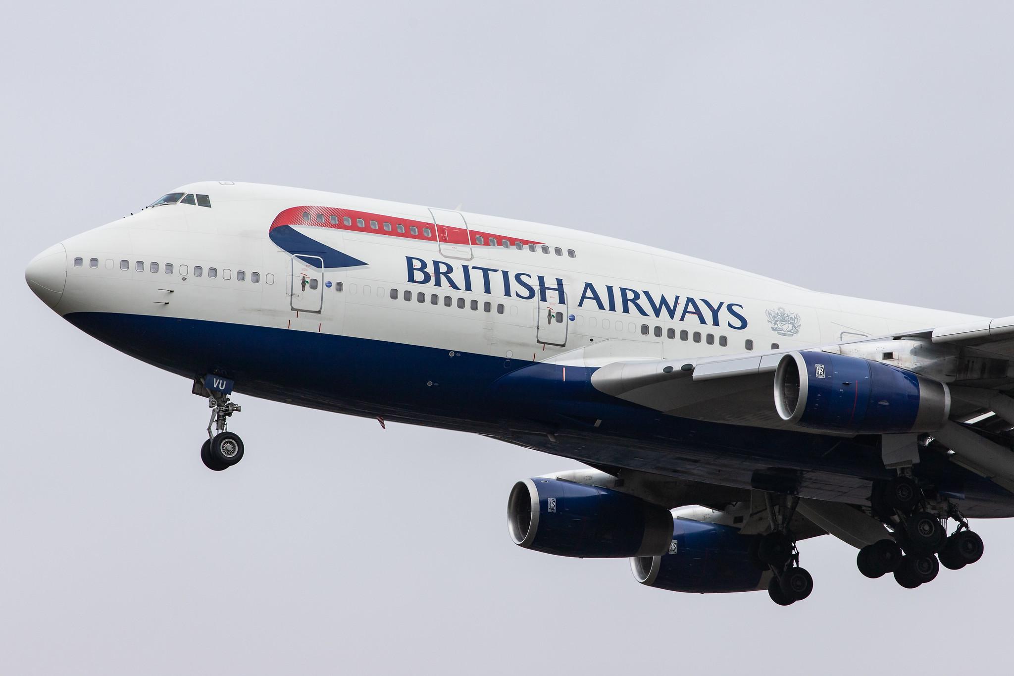 London Heathrow Airport: British Airways (BA / BAW) |  Boeing 747-436 B744 | G-CIVU | MSN 25810