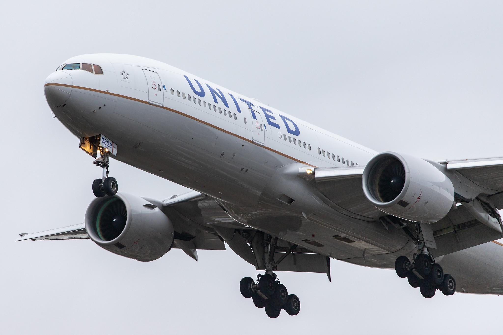 London Heathrow Airport: United Airlines (UA / UAL) |  Boeing 777-222(ER) B772 | N223UA | MSN 30224