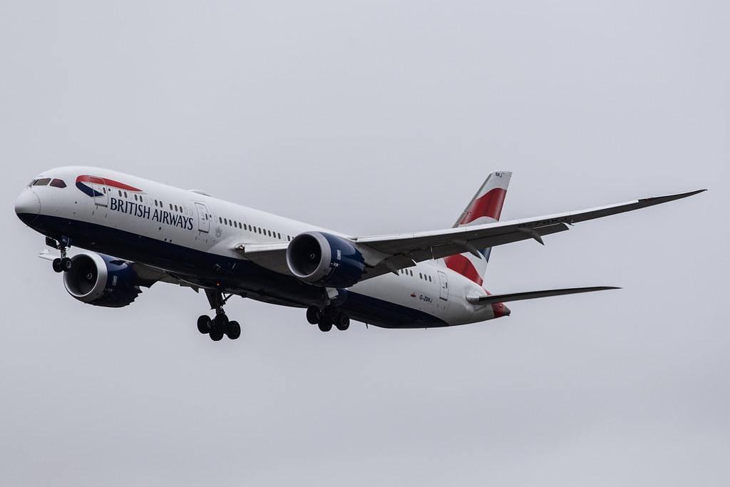 London Heathrow Airport: British Airways (BA / BAW) |  Boeing 787-9 Dreamliner B789 | G-ZBKJ | MSN 38626