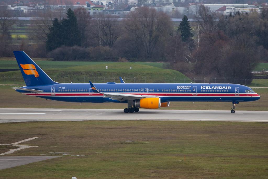 Munich Airport: Icelandair (FI / ICE) |  Boeing 757-3E7 B753 | TF-ISX | MSN 30179