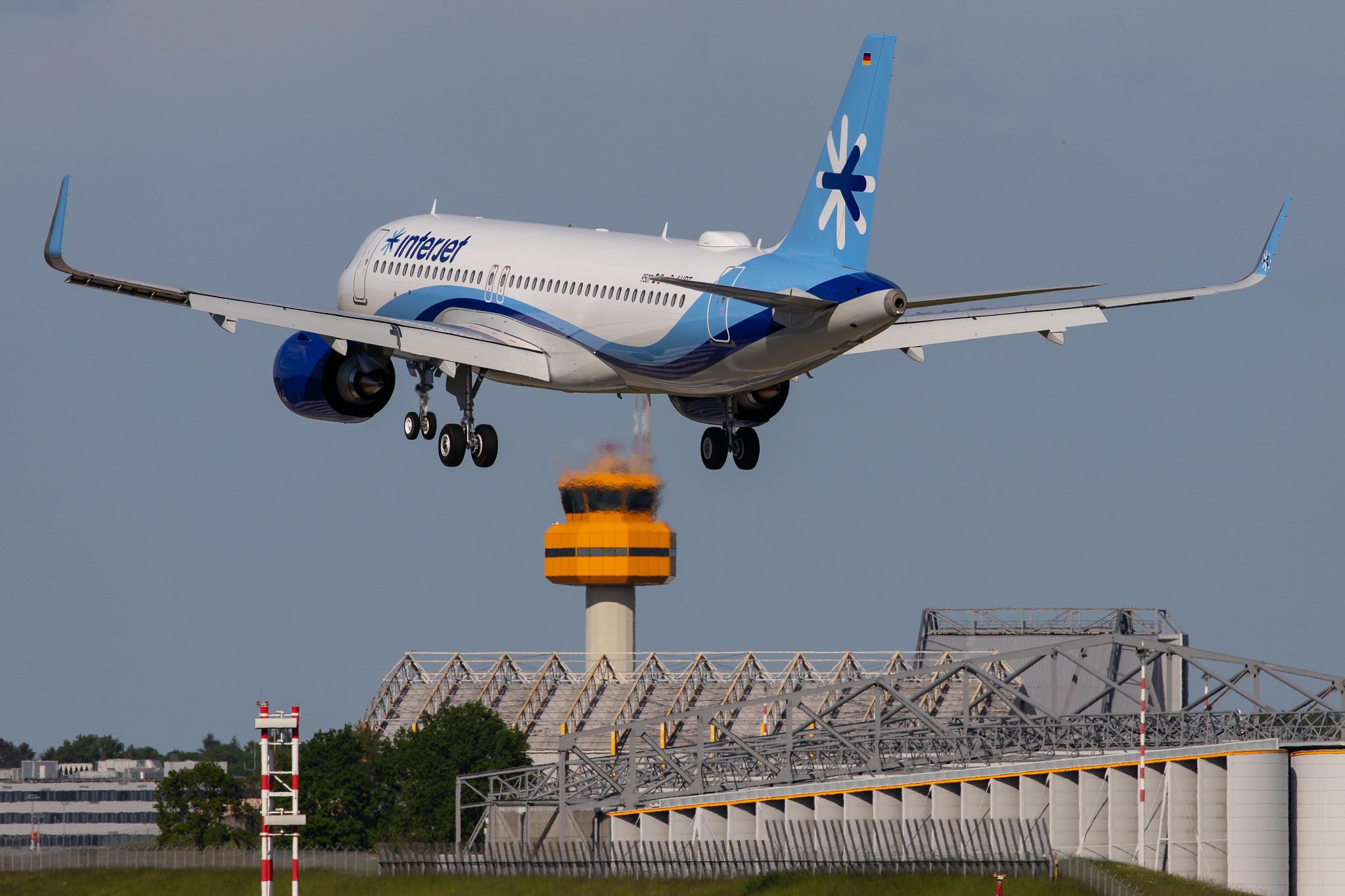 Hamburg Airport: Interjet (4O / AIJ) |  Airbus A320-251N A20N | D-AUBT | MSN 9507