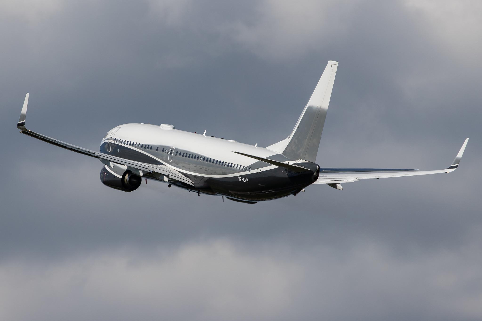 Hamburg Airport: Private Owner |  Boeing 737-8LX(BBJ2) B738 | VP-CVP | MSN 39899