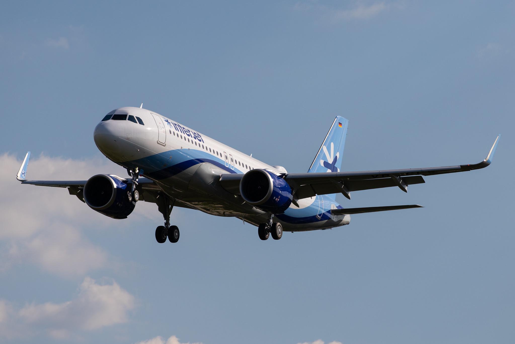 Hamburg Airport: Interjet (4O / AIJ) |  Airbus A320-251N A20N | D-AUBT | MSN 9507