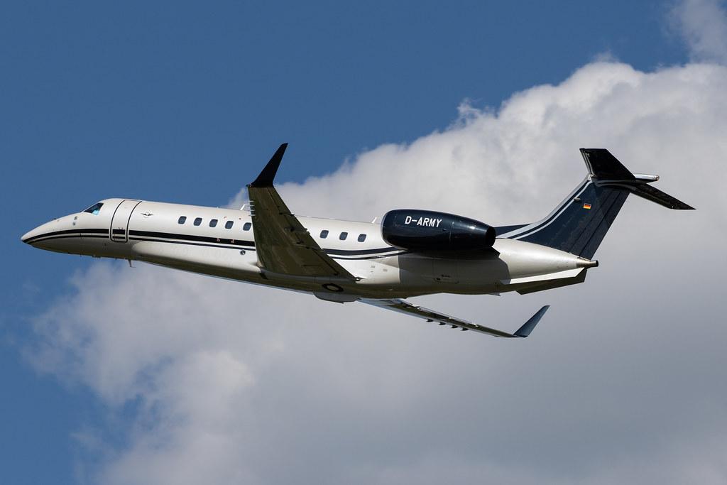 Hamburg Airport: Air Hamburg (/ AHO) |  Embraer Legacy 650E E35L | D-ARMY | MSN 14501229