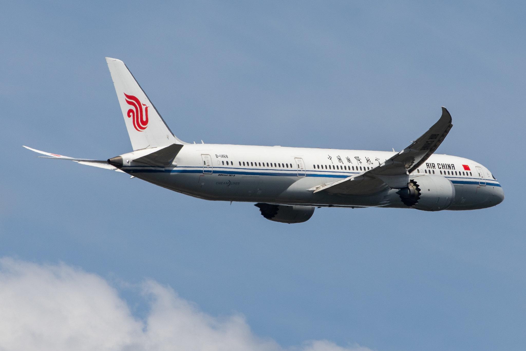 Frankfurt Airport: Air China (CA / CCA) |  Boeing 787-9 Dreamliner B789 | B-1468 | MSN 34316