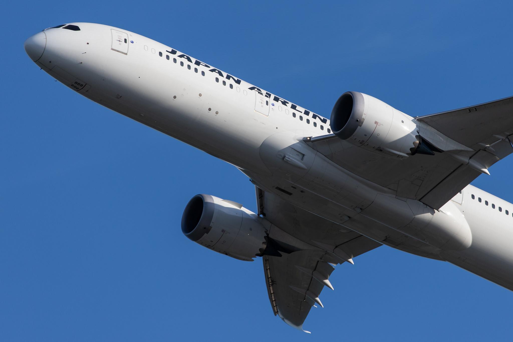 Frankfurt Airport: Japan Airlines (JL / JAL) |  Boeing 787-9 Dreamliner B789 | JA869J | MSN 35424