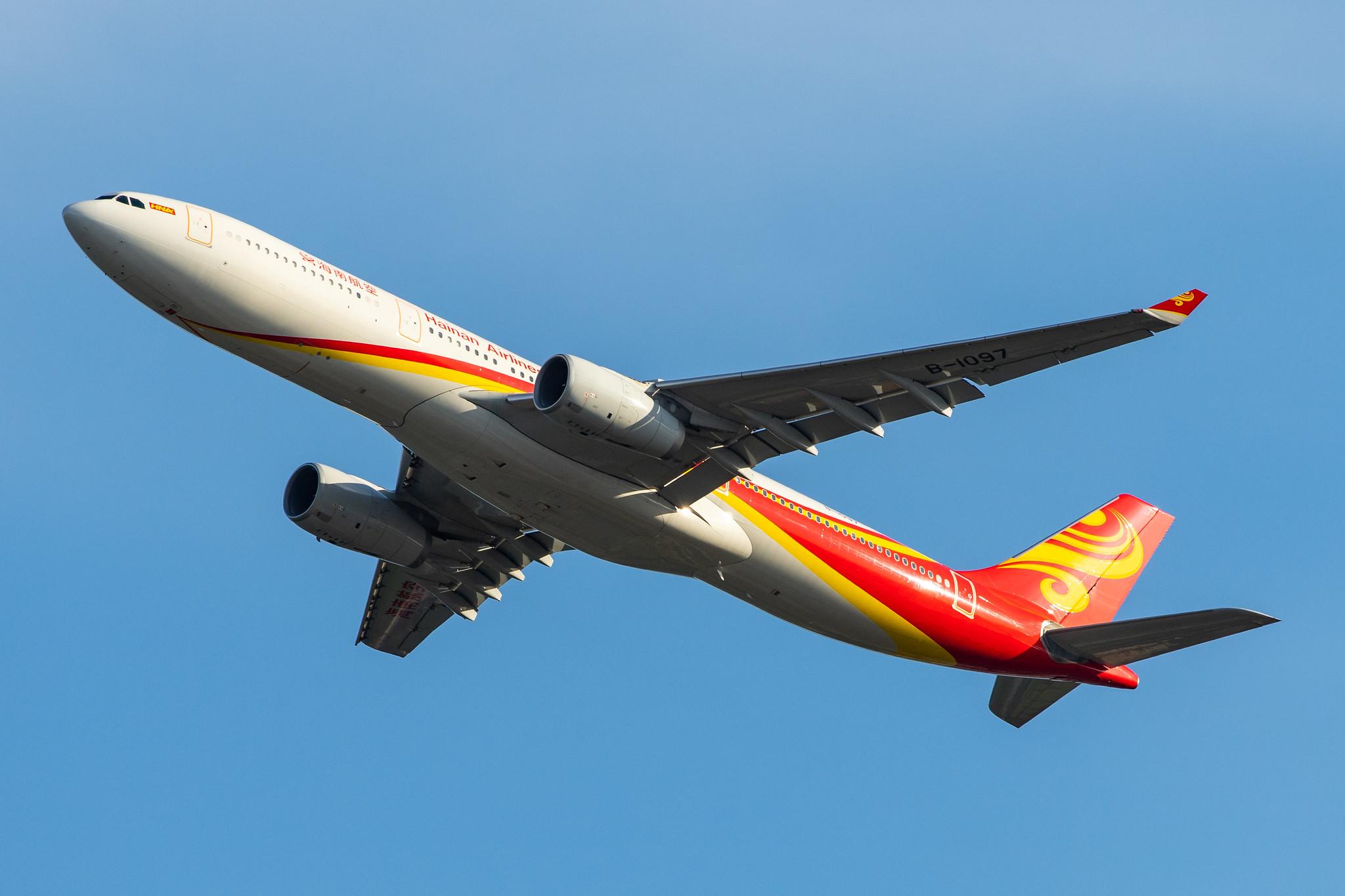Frankfurt Airport: Hainan Airlines (HU / CHH) |  Airbus A330-343 A333 | B-1097 | MSN 1860