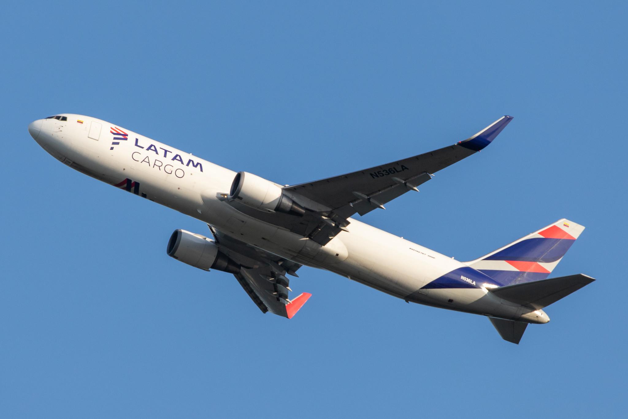 Frankfurt Airport: LATAM Cargo (UC / LCO) | Operator: LATAM Cargo Colombia |  Boeing 767-316F(ER) B763 | N536LA | MSN 32573