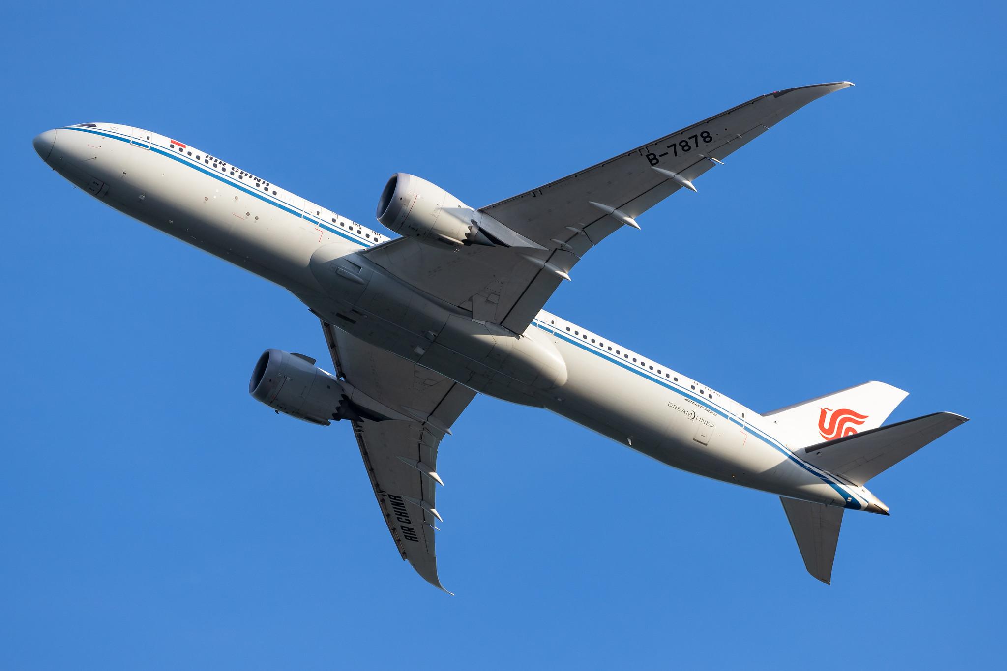 Frankfurt Airport: Air China (CA / CCA) |  Boeing 787-9 Dreamliner B789 | B-7878 | MSN 34306