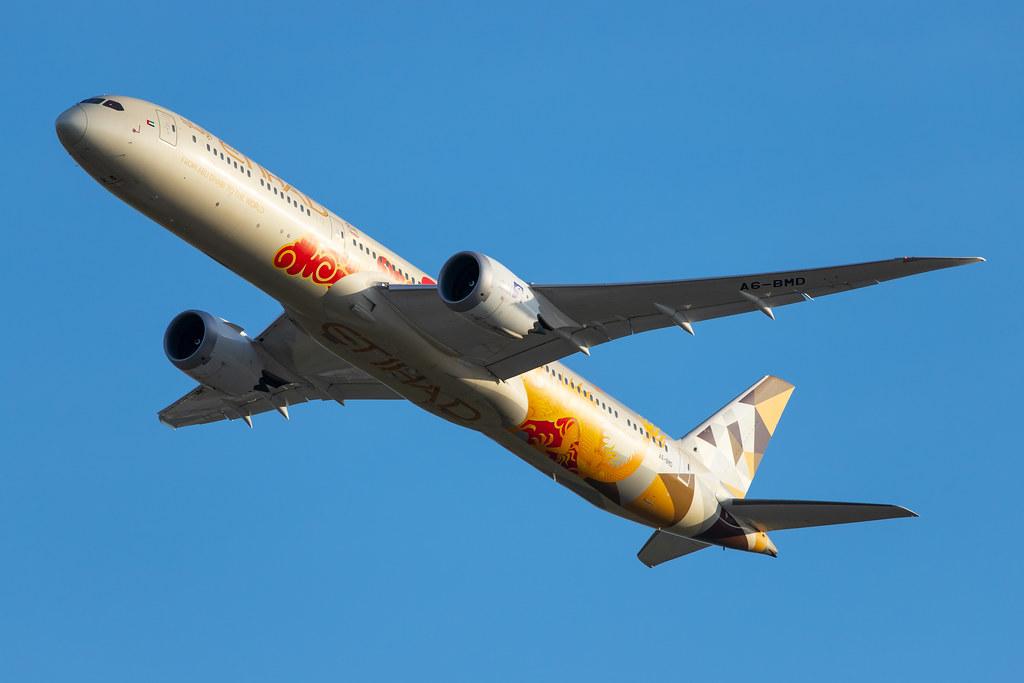 Frankfurt Airport: Etihad (EY / ETD) |  Livery: ADNOC-Choose China Livery | Operator: Etihad Airways |  Boeing 787-10 Dreamliner B78X | A6-BMD | MSN 60758