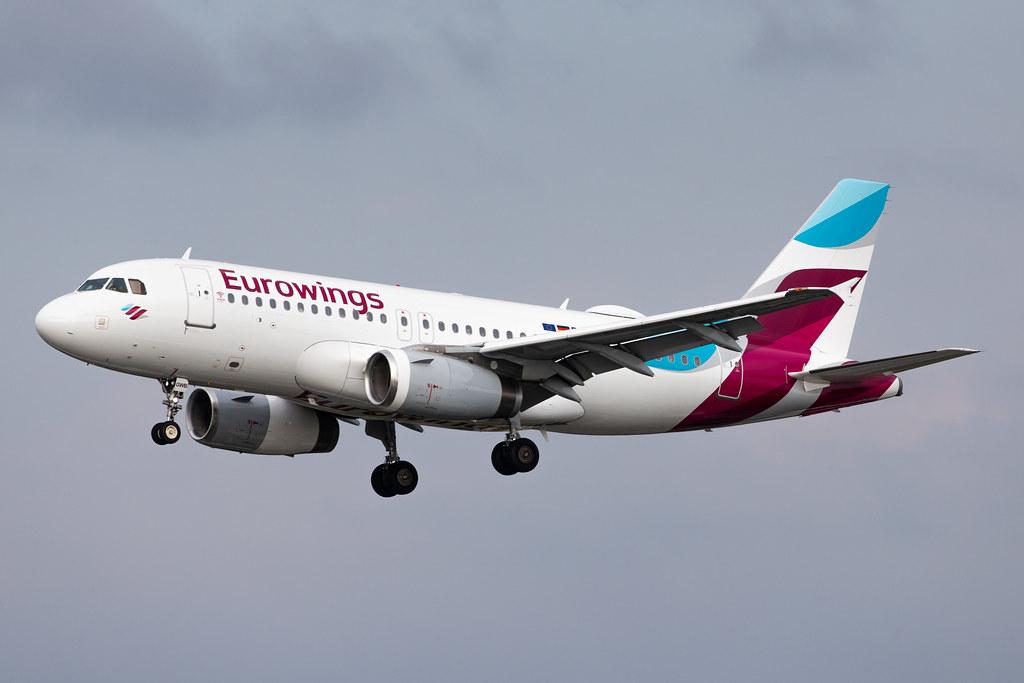 Hamburg Airport: Eurowings (EW / EWG) |  Airbus A319-132 A319 | D-AGWB | MSN 2833