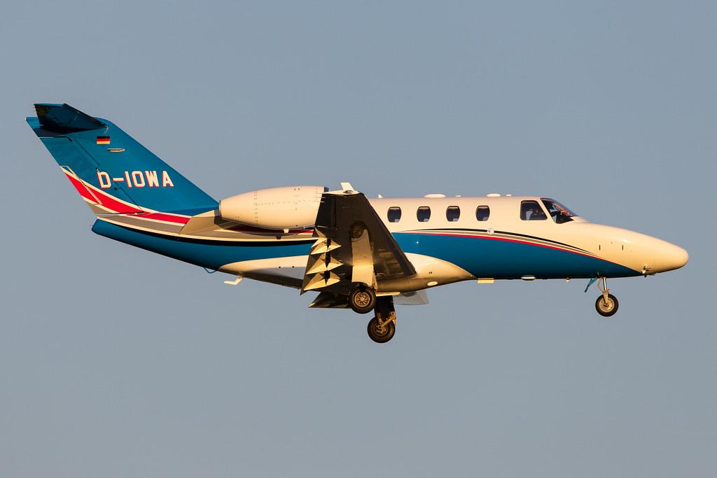 Hamburg Airport: Private Owner |  Cessna 525 CitationJet CJ1+ C525 | D-IOWA | MSN 525-0624