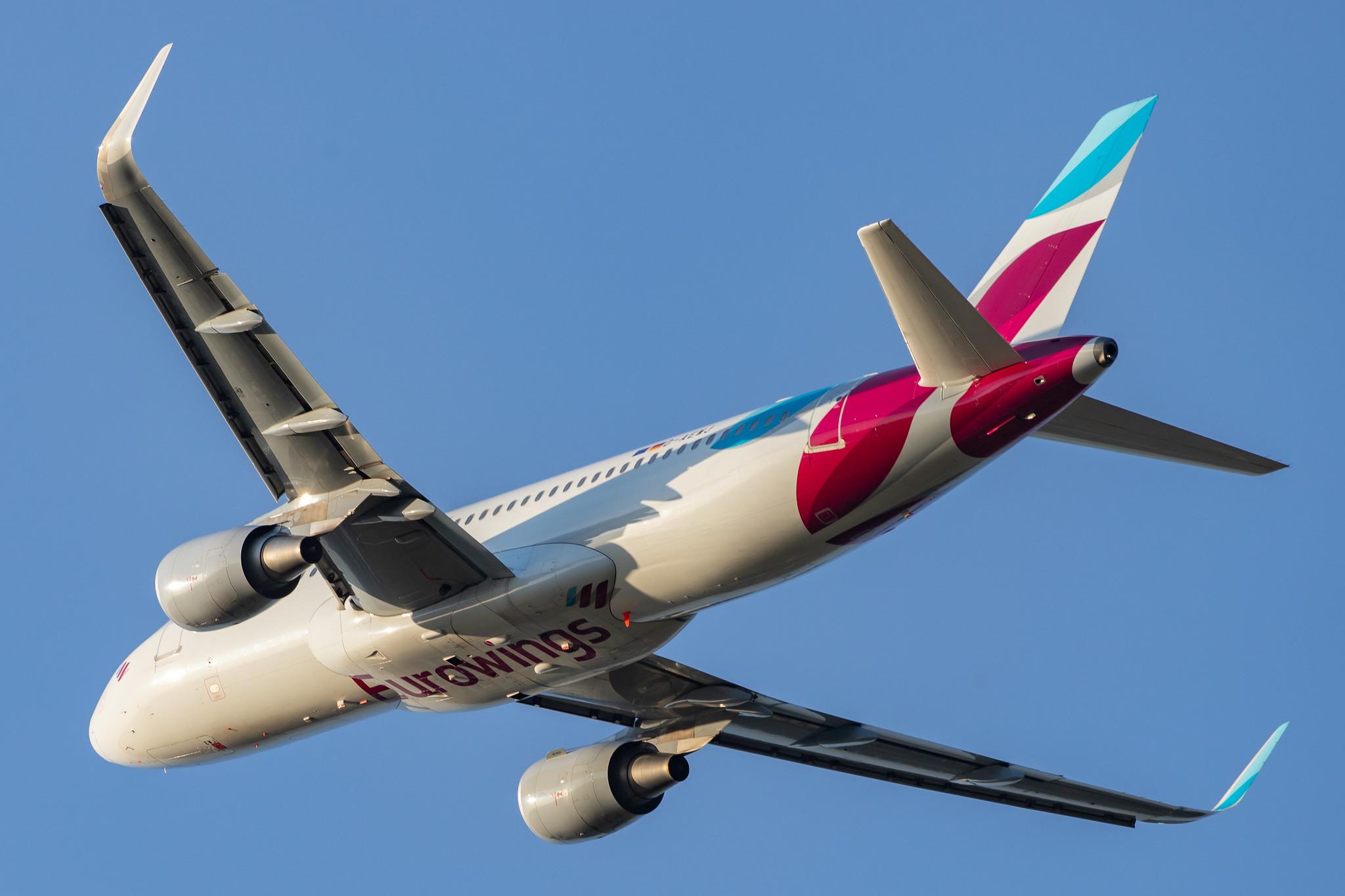 Hamburg Airport: Eurowings (EW / EWG) |  Airbus A320-214 A320 | D-AEWJ | MSN 7216