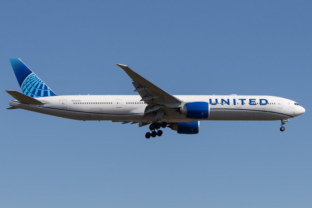 Frankfurt Airport: United Airlines (UA / UAL) |  Boeing 777-300(ER) B77W | N2749U | MSN 66589