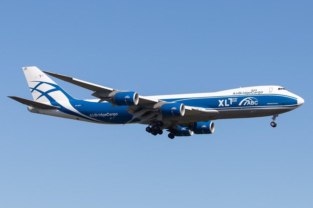 Frankfurt Airport: AirBridgeCargo (RU / ABW) | Operator: AirBridgeCargo Airlines |  Boeing 747-8F B748 | VP-BJS | MSN 63787