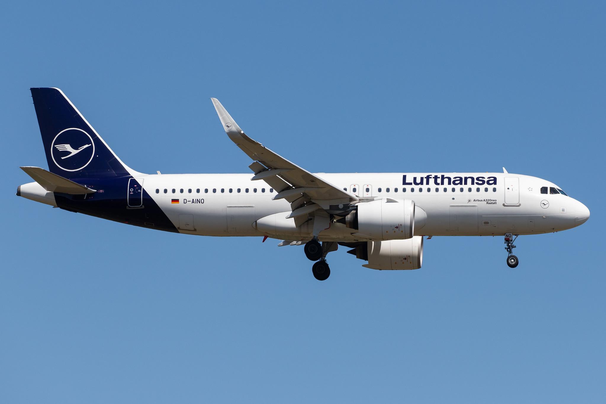 Frankfurt Airport: Lufthansa (LH / DLH) |  Airbus A320-271N A20N | D-AINO | MSN 8559