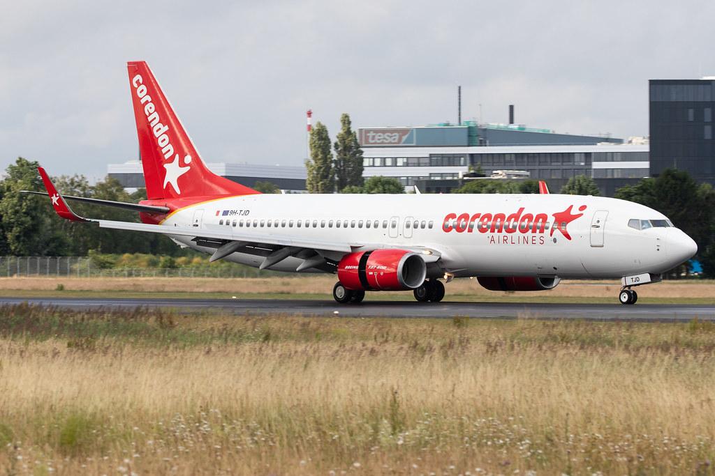 Hamburg Airport: Corendon Airlines (XC / CAI) | Operator: Corendon Airlines Europe |  Boeing 737-84P B738 | 9H-TJD | MSN 35077