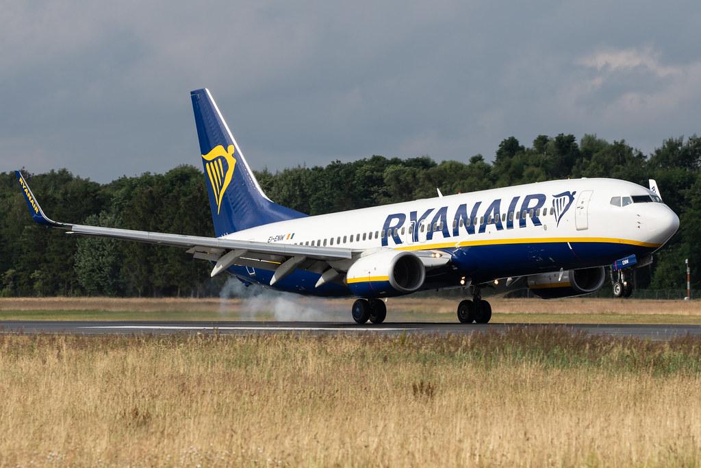 Hamburg Airport: Ryanair (FR / RYR) |  Boeing 737-8AS B738 | EI-ENW | MSN 40306